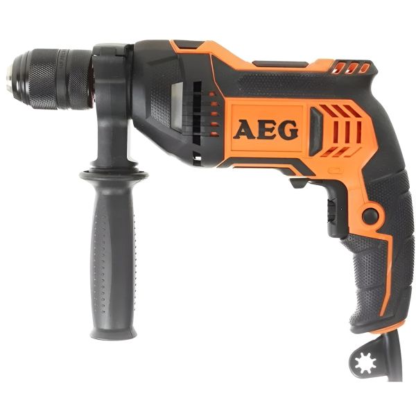 Дрель AEG BE 750 RE, в сумке