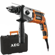 Дрель ударная AEG SB2E 1100 RV, в кейсе