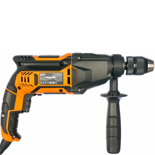 Дрель ударная AEG SB2E 850 R, в кейсе