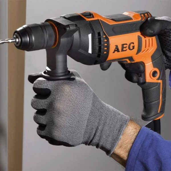 Ударний дриль AEG SBE 750 RE, в кейсе