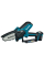 Акумуляторна ланцюгова міні-пила Makita UC100DWA, 1×12 V 2.0 Ah, з/п