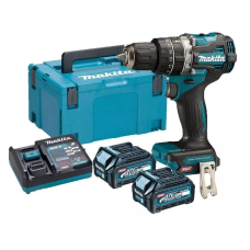 Акумуляторний шуруповерт Makita HP002GA201 XGT, 2x2.0 Ah, DC40RC