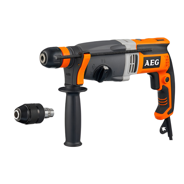 Перфоратор AEG KH 28 Super XE со сменным патронном, в кейсе