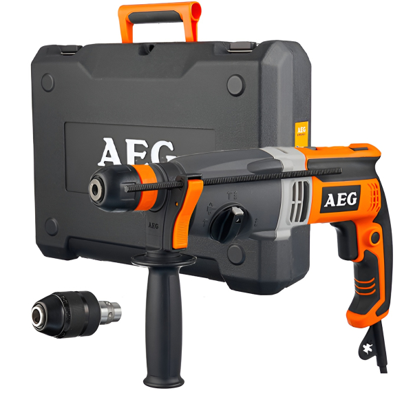 Перфоратор AEG KH 28 Super XE со сменным патронном, в кейсе