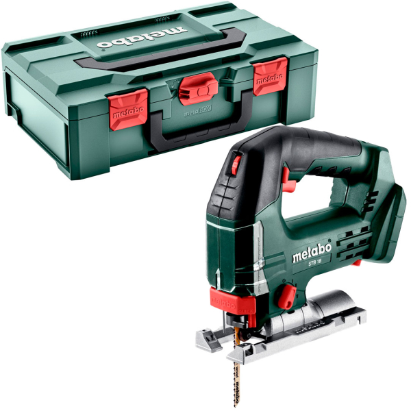 Аккумуляторный лобзик Metabo STB 18 L 130, каркас, в Metabox 145 L