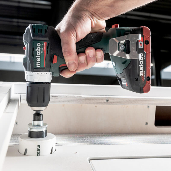 Акумуляторний шуруповерт Metabo BS 18 L BL, 2xLiHD 4.0 Ah, з/п ASC 55, в MetaBox 145
