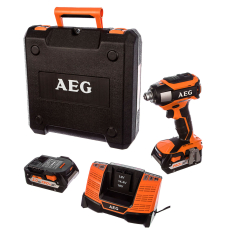 Аккумуляторный импульсный винтоверт AEG BSS18CB3Li-502C, 2x5.0 Ah, з/у, кейс