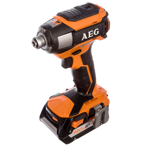 Аккумуляторный импульсный винтоверт AEG BSS18CB3Li-502C, 2x5.0 Ah, з/у, кейс