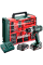 Акумуляторний ударний шуруповерт Metabo SB 18 L, 2x2.0 Ah, з/п SC 30, кейс + комплект 78 шт