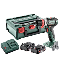 Аккумуляторный шуруповерт Metabo BS 18 L BL Q, 2x2.0 Ah, SC 36, кейс MetaBox