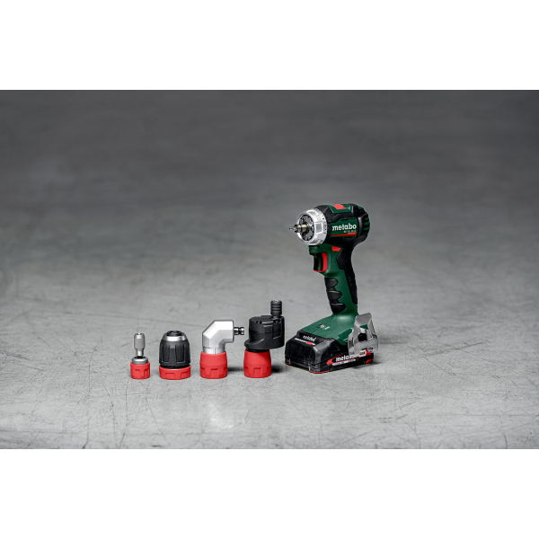 Аккумуляторный шуруповерт Metabo BS 18 L BL Q, 2x2.0 Ah, SC 36, кейс MetaBox