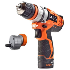 Аккумуляторный шуруповерт AEG BS12C2LI-202B, 2x2.0 Ah, з/у, сумка