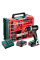Акумуляторний шуруповерт Metabo BS 18 L BL, 2x2.0 Ah, з/п SC 30, комплект 74 шт