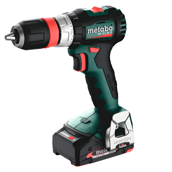 Аккумуляторный ударный шуруповерт Metabo SB 18 L BL Q, 2x2.0 Ah, з/у SC 30, в MetaBox 145