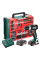 Акумуляторний ударний шуруповерт Metabo SB 18 L BL, 2x2.0 Ah, з/п SC 30, кейс + приладдя 78 шт