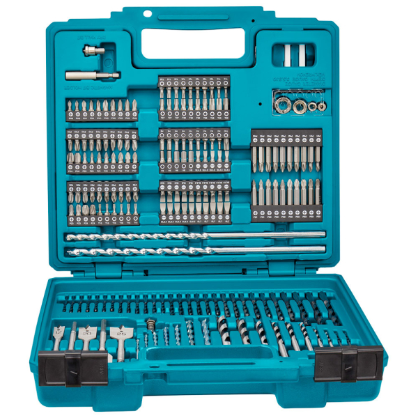 Комбінований набір свердел та біт Makita 256 шт