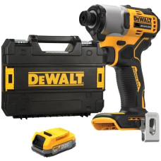 Аккумуляторный винтоверт DeWALT DCF840E1T,1x18V XR Li-lon PowerStack 1.7 Аh, кейс TSTAK, без з/у