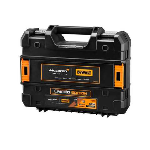 Аккумуляторный ударный шуруповерт DeWALT DCF85ME2GT McLaren F1, PowerStack 2x1.7 Ah, DCB1102, кейс TSTAK