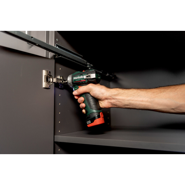 Аккумуляторный шуруповерт Metabo PowerMaxx BS BL Q, 12V 2x2.0 Ah, LC 24, кейс