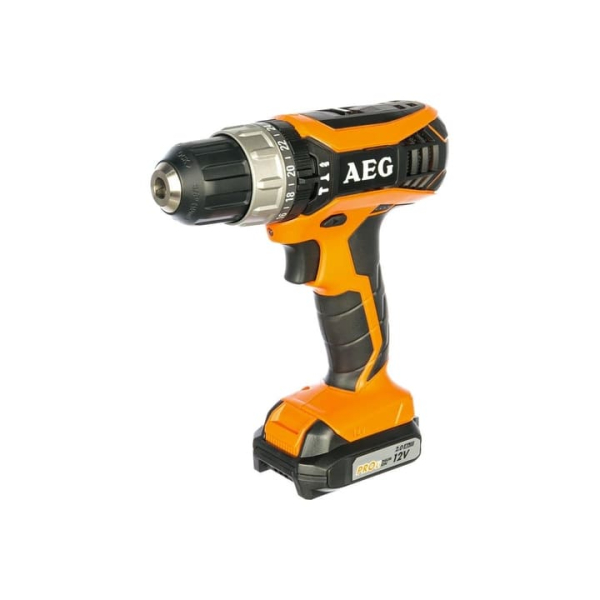 Акумуляторний ударний шуруповерт AEG BSB12G3Li-202C, 2x2 Ah, з/п, кейс