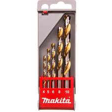 Набор сверл HSS по металлу Makita, 5 шт