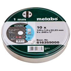 Відрізний круг Metabo SP Inox 180x1,5x22,23 мм, TF 41, 10 шт