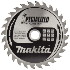 Пильный диск Makita Specialized по древесине для погружных пил 160x20 мм 28T