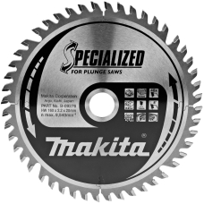 Пиляльний диск Makita Specialized для занурювальних пилок 160х20 мм 48T