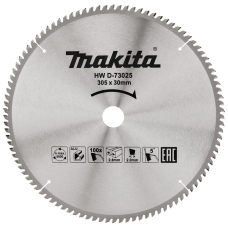 Диск Makita ТСТ для алюмінію 305x30 мм, 100T