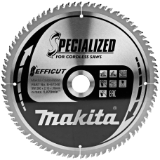 Диск Makita Efficut Specialized 260х30 мм 80Т
