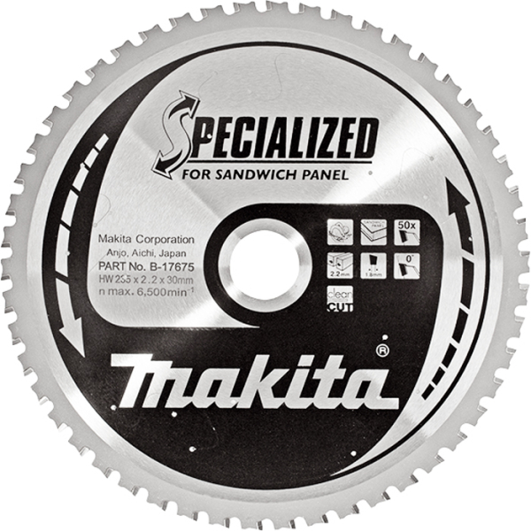 Диск Makita SPECIALIZED по сэндвич-панелям 270x30 мм, 60T