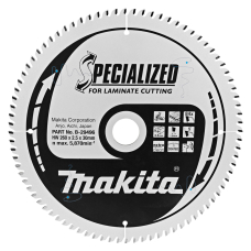 Пильный диск Makita  TCT для ламината 260x30 мм, 84Т