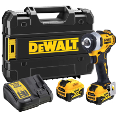 Акумуляторний гайковерт DeWALT DCF901P2, 2x12 В Li-Ion XR 5.0 Ah, з/п, в кейсі TSTAK