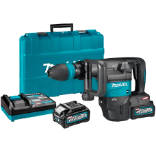 Аккумуляторный отбойный молоток Makita HM001GM201 XGT, 2x4.0Ah, DC40RA, кейс