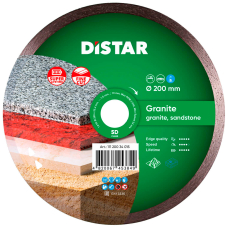 Алмазный круг Distar 1A1R 200x1.6x25.4 мм Granite
