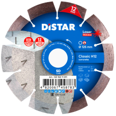 Алмазный круг Distar 1A1RSS 125x1.3x22.23 мм Classic H12