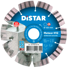 Алмазный круг Distar 1A1RSS 125x1.3x22.23 мм Meteor H12