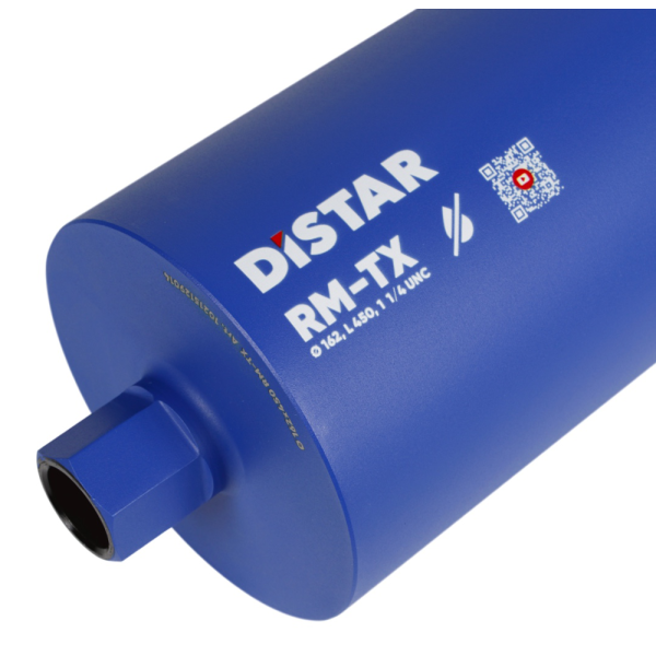 Алмазное сверло Distar DDS-W 162x450 мм 11x1 1/4 UNC DLD 162 RM-TX