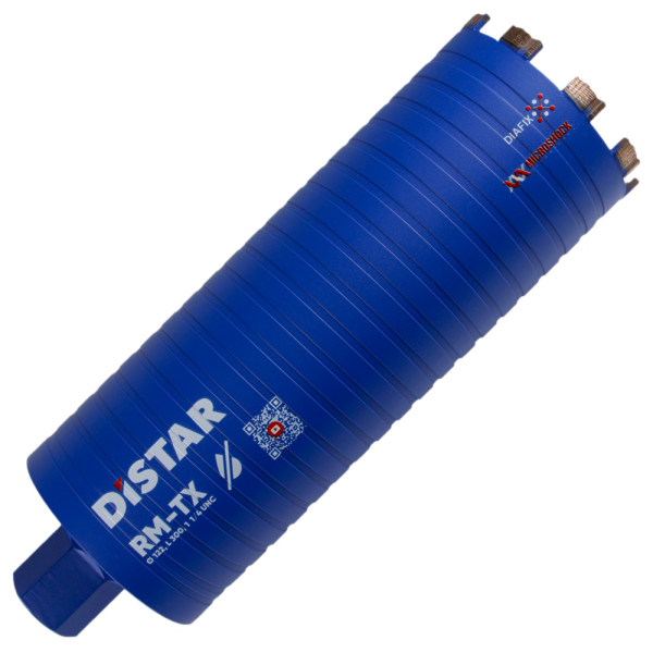 Алмазне свердло Distar DDS-W 122x300 мм 9x1 1/4 UNC RM-TX
