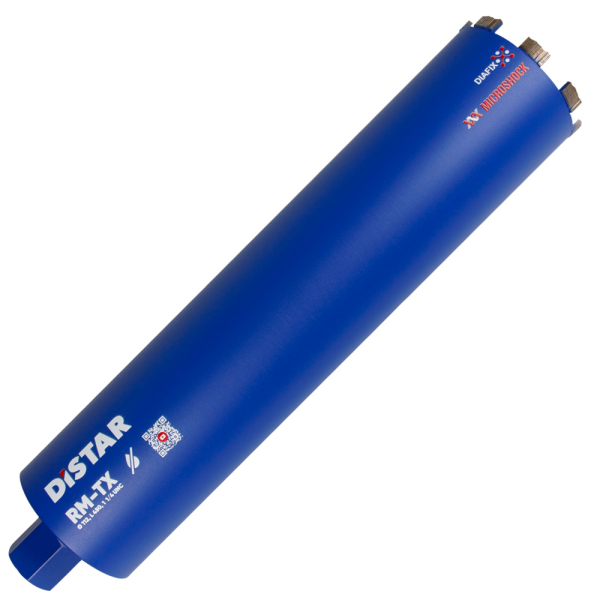 Алмазне свердло Distar DDS-W 112x450 мм 8x1 1/4 UNC RM-TX
