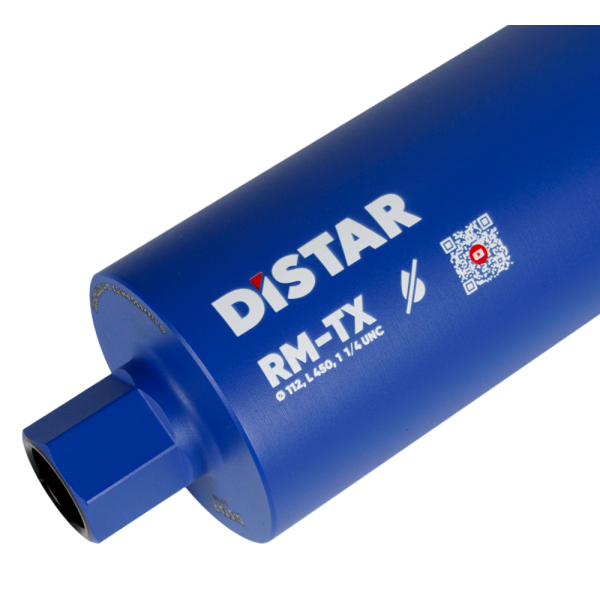 Алмазне свердло Distar DDS-W 112x450 мм 8x1 1/4 UNC RM-TX