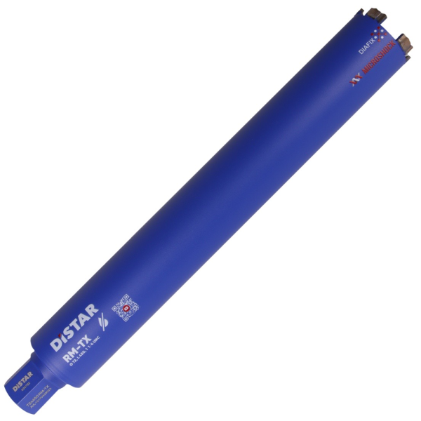 Алмазное сверло Distar DDS-W 072x450 мм 5x1 1/4 UNC RM-TX