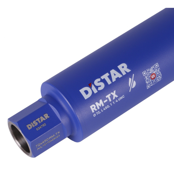 Алмазное сверло Distar DDS-W 072x450 мм 5x1 1/4 UNC RM-TX
