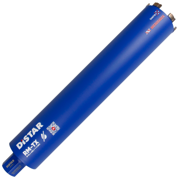 Алмазное сверло Distar DDS-W 092x450 мм 6x1 1/4 UNC RM-TX