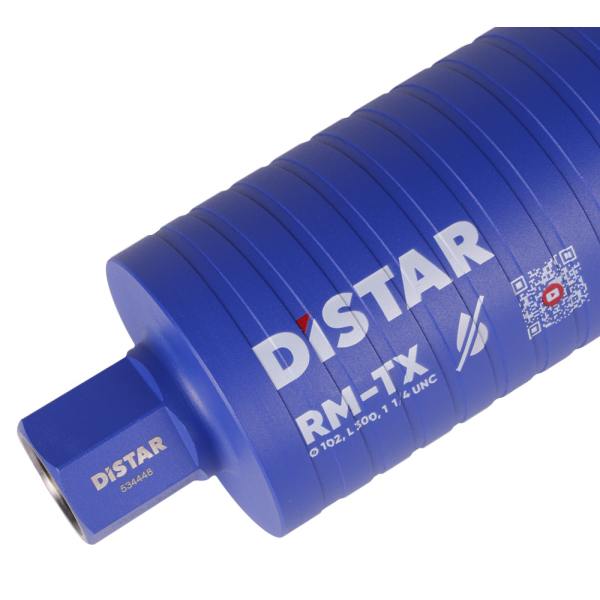 Алмазное сверло Distar DDS-W 102x300 мм 7x1 1/4 UNC RM-TX