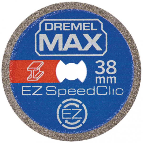 Диск відрізний по металу Dremel EZ SpeedClic S456DM, 38 мм