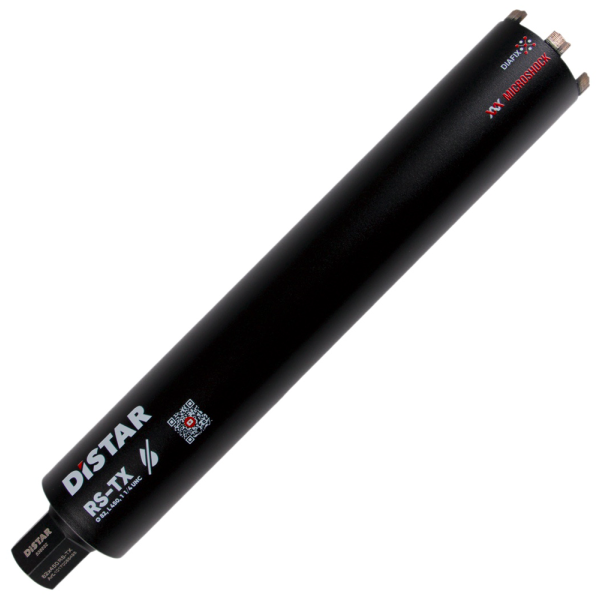 Сверло алмазное Distar DDS-W 082x450x1 1/4 UNC RS-TX