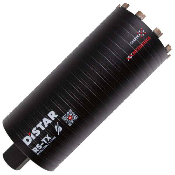Сверло алмазное Distar DDS-W 142x300 мм 1/4 UNC RS-TX
