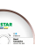 Круг алмазний Distar 1A1R 300x32 мм Hard ceramics