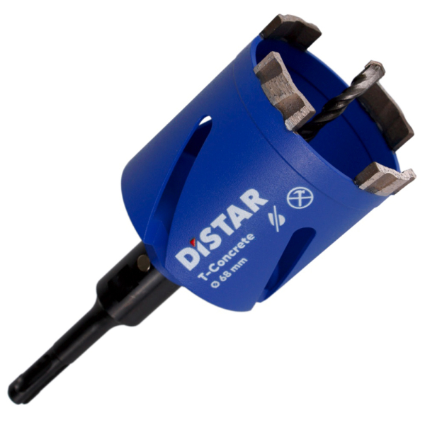 Свердло алмазне Distar DDS-W 68x65xМ16 T-Concrete для SDS+